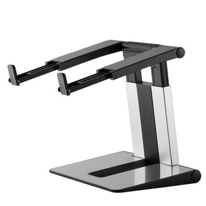 Newstar support pliable d'ordinateur portable 10"-17" argenté et noir