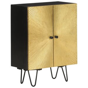 vidaXL Buffet 55x30x75 cm bois massif de manguier