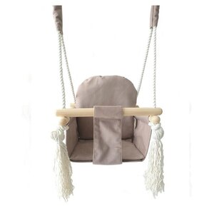 Balançoire lapin beige
