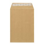 Enveloppe cellulose et kraft, format international c5, 162 x 229 mm, 90 g/m² fermeture autocollante, kraft blond (paquet 500 unités)
