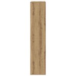 vidaXL Bibliothèque chêne artisanal 100x33x155 5 cm bois d'ingénierie
