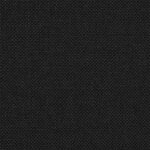 vidaXL Cadre de lit avec tête de lit rembourrée Noir 135 x 190 cm