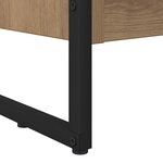 vidaXL Bibliothèque Chêne artisan 80 x 30 x 155 cm Bois d'ingénierie