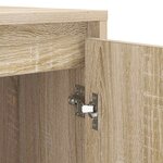 vidaXL Armoire pour machine à laver avec porte Sonoma 87 x 60 x 89 cm
