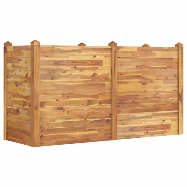 vidaXL Lit surélevé de jardin 160x60x84 cm bois massif d'acacia