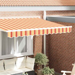 vidaXL Bande de auvent Multicolore 2.3 x 0.2 m Toile