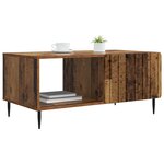 vidaXL Table basse Bois ancien 90 x 50 x 40 cm Bois d'ingénierie