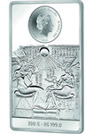 Pièce de monnaie en Argent - Or 16 Dollars  40 Dollars g 200 Ag - 10 Au Millésime 2022 Masterpieces NEFERTITI