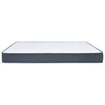 vidaXL Matelas de sommier à lattes 160x80x20 cm mi-doux tissu