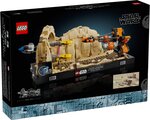 Diorama LEGO Star Wars : Course de Podracers de Mos Espa - Anakin vs Sebulba