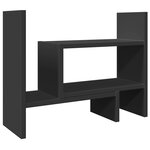 Organisateur armoire de bureau 38 5 x 17 x 39 cm bois d'ingénierie Black 02_0043558