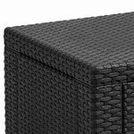 Keter Pouf de rangement Cube Graphite 213816