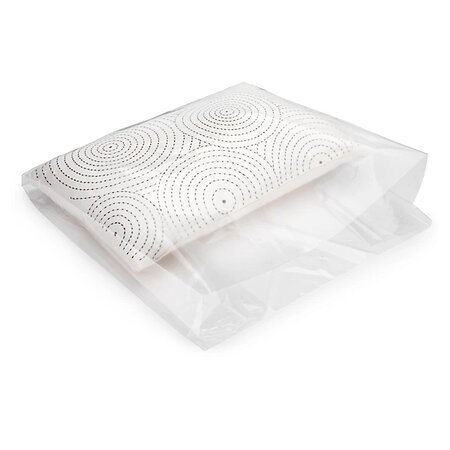 Sachet plastique liassé transparent à soufflets 60x100x40cm (lot de 300)