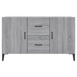 vidaXL Buffet sonoma gris 100x36x60 cm bois d'ingénierie