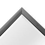 Miroir mural rectangulaire 72 x 52 cm noir 03_0007926