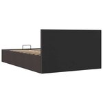 vidaXL Cadre de lit à rangement hydraulique sans matelas 120x200 cm