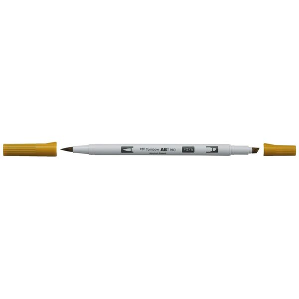 Marqueur Base Alcool Double Pointe ABT PRO 076 ocre vert TOMBOW