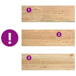 vidaXL Marches d'escalier 12Pièces non traité 80x25x2cm bois chêne massif