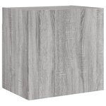 vidaXL Meuble TV mural sonoma gris 40 5x30x40 cm bois d'ingénierie