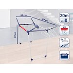 Leifheit Séchoir sur pied pegasus 200 solid comfort 81516