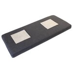 Germania coussin de siège 33x72x6 cm anthracite