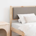 vidaXL Tête de lit Autre Marron 100 cm Bois massif en pin