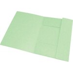Chemise à élastique Top File A4 en carton Vert clair ELBA