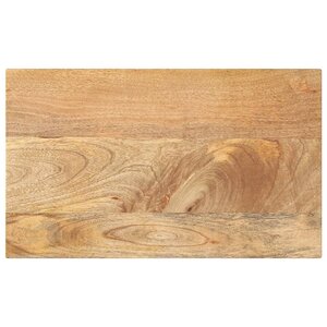 vidaXL Dessus de table 40x20x3 8 cm rectangulaire bois massif manguier