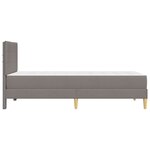 vidaXL Cadre de lit 80 x 200 cm Taupe