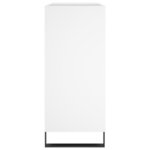vidaXL Armoire à disques blanc 84 5x38x89 cm bois d'ingénierie