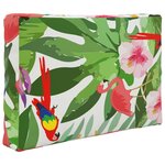 vidaXL Coussin de canapé d'extérieur 3 Pièces coloré Polyester