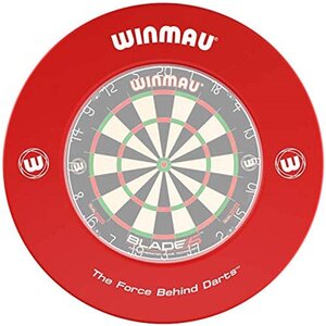 Karella 807703 - Contour rouge imprimé 4405 pour jeu de fléchettes Winmau