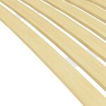 vidaXL Latte de rechange pour sommier avec 24 lattes 80 x 200 cm