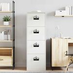 vidaXL Cabinet de Dossier avec tiroir Anthracite 44 x 50 x 106.5 cm