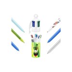 BIC 4 Couleurs Stylos-Bille Rétractables - Pot a Stylos Fluo de 6