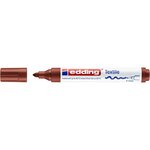 Marqueur pour Textiles 4500 Marron Pointe Moyenne 2-3 mm x 5 EDDING