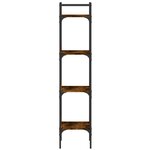 vidaXL Bibliothèque à 4 niveaux chêne 35x30x138 5 cm bois d'ingénierie