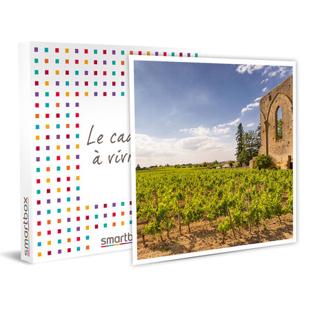 SMARTBOX - Coffret Cadeau - Visite de Saint-Émilion et dégustation de vin depuis Bordeaux