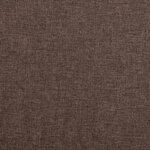 vidaXL Rideau occultant Aspect de lin avec œillets Taupe 290x245 cm