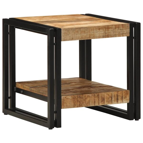 vidaXL Table basse Marron 40 x 40 x 38 cm bois de manguier massif