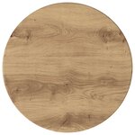 vidaXL Meuble d'appoint Chêne artisanal 40 x 40 x 100 cm