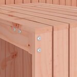vidaXL Set de balcon 2 places bois de Douglas massif