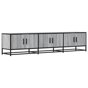 vidaXL Meuble TV sonoma gris 180x35x41 cm bois d'ingénierie