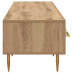 vidaXL Meuble TV Chêne artisanal 150 x 36 x 30 cm Bois d'ingénierie
