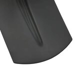 vidaXL Tête de pelle Noir 34 5 x 24 cm Acier enduit de poudre