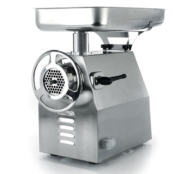 Hachoir à viande electrique inox professionnel - 600 kg/h - virtus -  - acier inoxydable 300x475x560mm