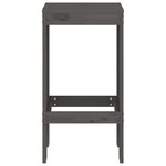 vidaXL Tabourets de bar lot de 2 40x36x75 cm bois massif de pin