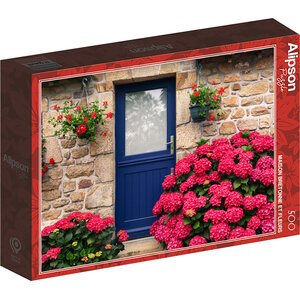 Puzzle 500 Pièces Maison Bretonne Fleur