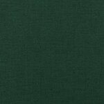 vidaXL Fauteuil de massage Vert foncé Tissu