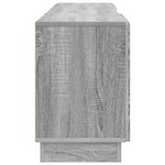 vidaXL Meuble TV Sonoma gris 150 x 31 x 47 cm Bois d'ingénierie